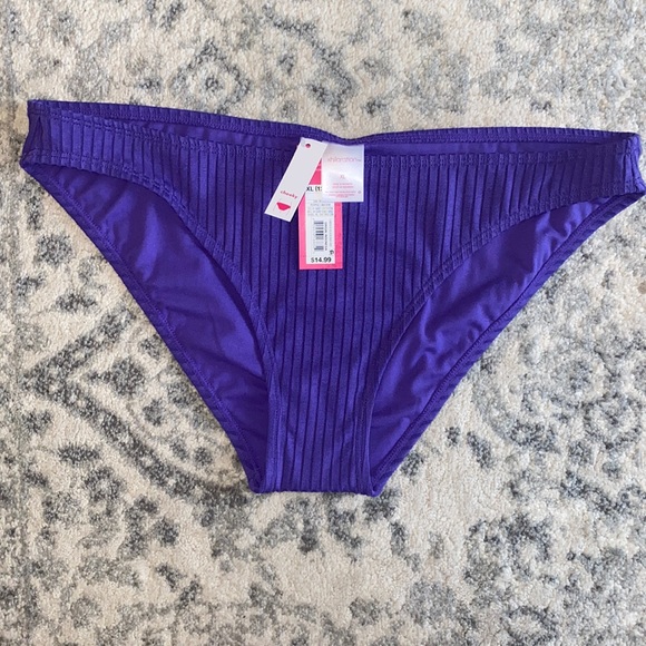 Xhilaration ribbed swim bottoms - Picture 1 of 3